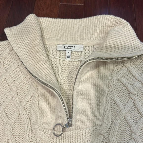 Otinka Cable Pullover In Birch - Picture 8 of 9